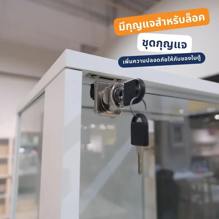 ตู้โชว์กระจกใส รุ่น GAELAN ขนาด 40 ซม.