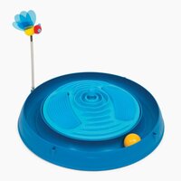 Circuit Ball Toy with Catnip Massager รางบอลกลม 3-in-1 พร้อมตัวผื้งเด้ง และเครื่องนวดพร้อมหวี พิเศษ หญ้า catnip ฟรี