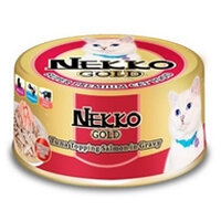 ปลาทูน่าหน้าปลาแซลมอนในน้ำเกรวี่ 85x12g แดง(แพคเกจเดิมส้ม)