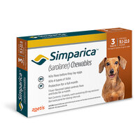 Simparica ซิมพาริคา 20mg (สำหรับสุนัข 5-10 kg.)