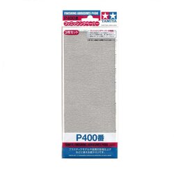 TAMIYA 87054 FINISHING ABRASIVES P400 (3 PCS)