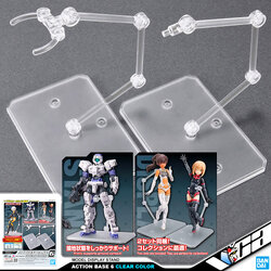 ACTION BASE 6 CLEAR COLOR (2 PCS PACK)