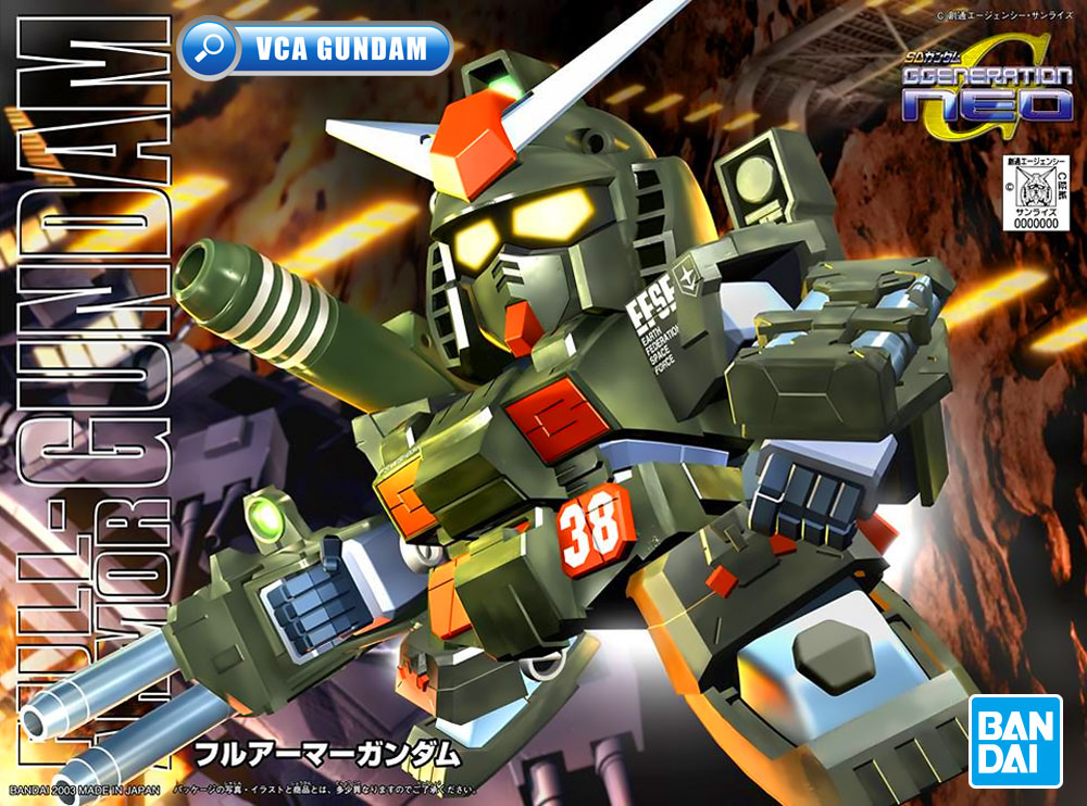 SD BB251 FA-79-1 FULL ARMOR GUNDAM ฟูล อาร์เมอร์ กันดั้ม
