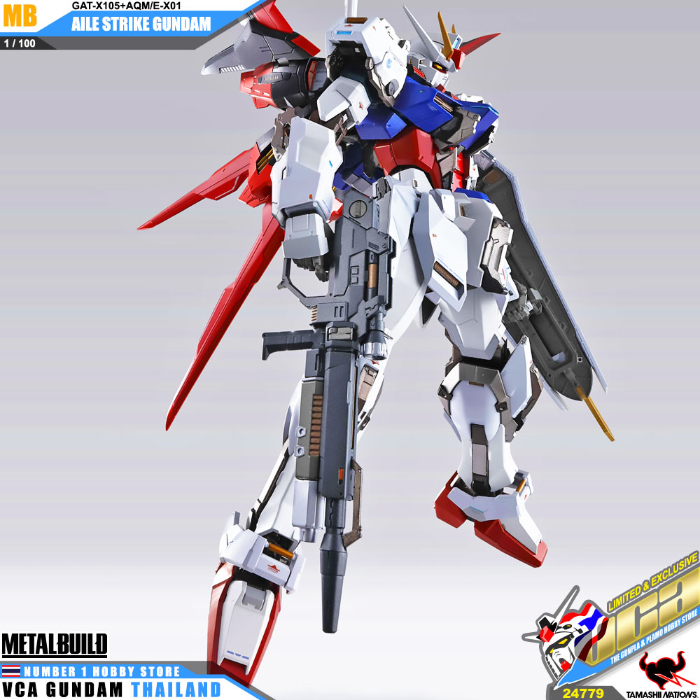BANDAI TAMASHII NATIONS METAL BUILD AILE STRIKE GUNDAM กันดั้ม ฟิกเกอร์ VCA GUNDAM