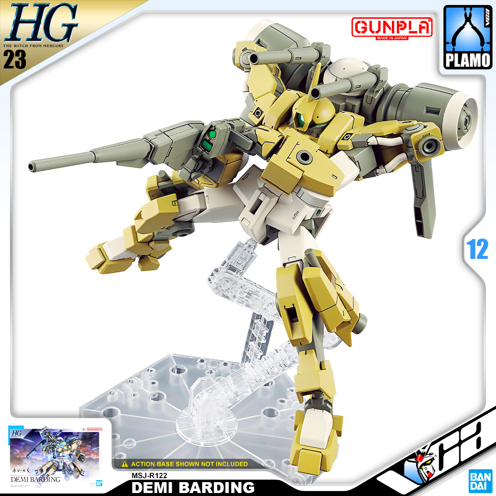 Bandai Gunpla High Grade HG Demi Barding Plastic Model Action Toy VCA Gundam Bangkok