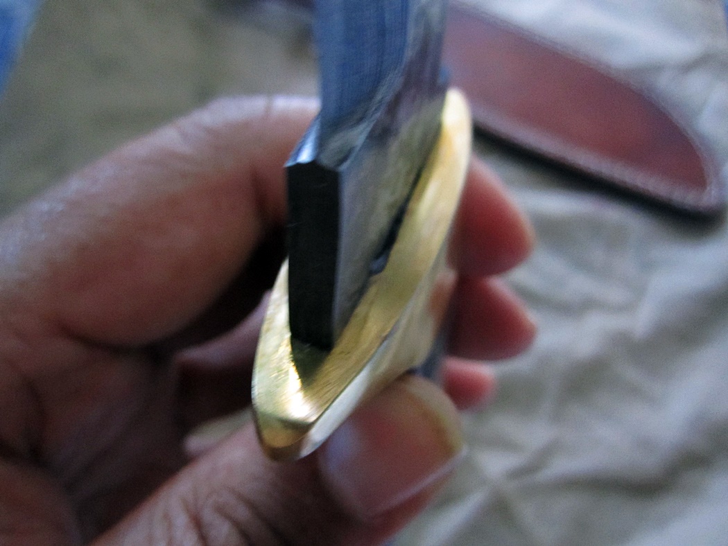 มีดDAMASCUS STEEL Ash damascus steel handmade hunting bowie knife 12.5" Canada