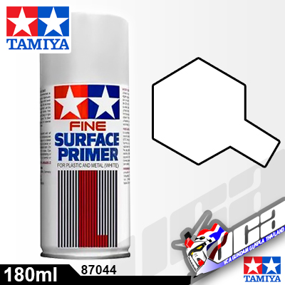 FINE SURFACE PRIMER FOR PLASTIC & METAL WHITE ขาว 180ML