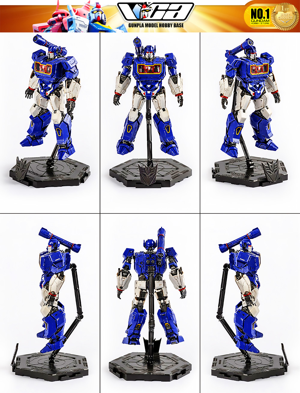 Trumpeter® Transformers Plastic Model Kits Series SOUNDWAVE & RAVAGE TRANSFORMERS BUMBLEBEE