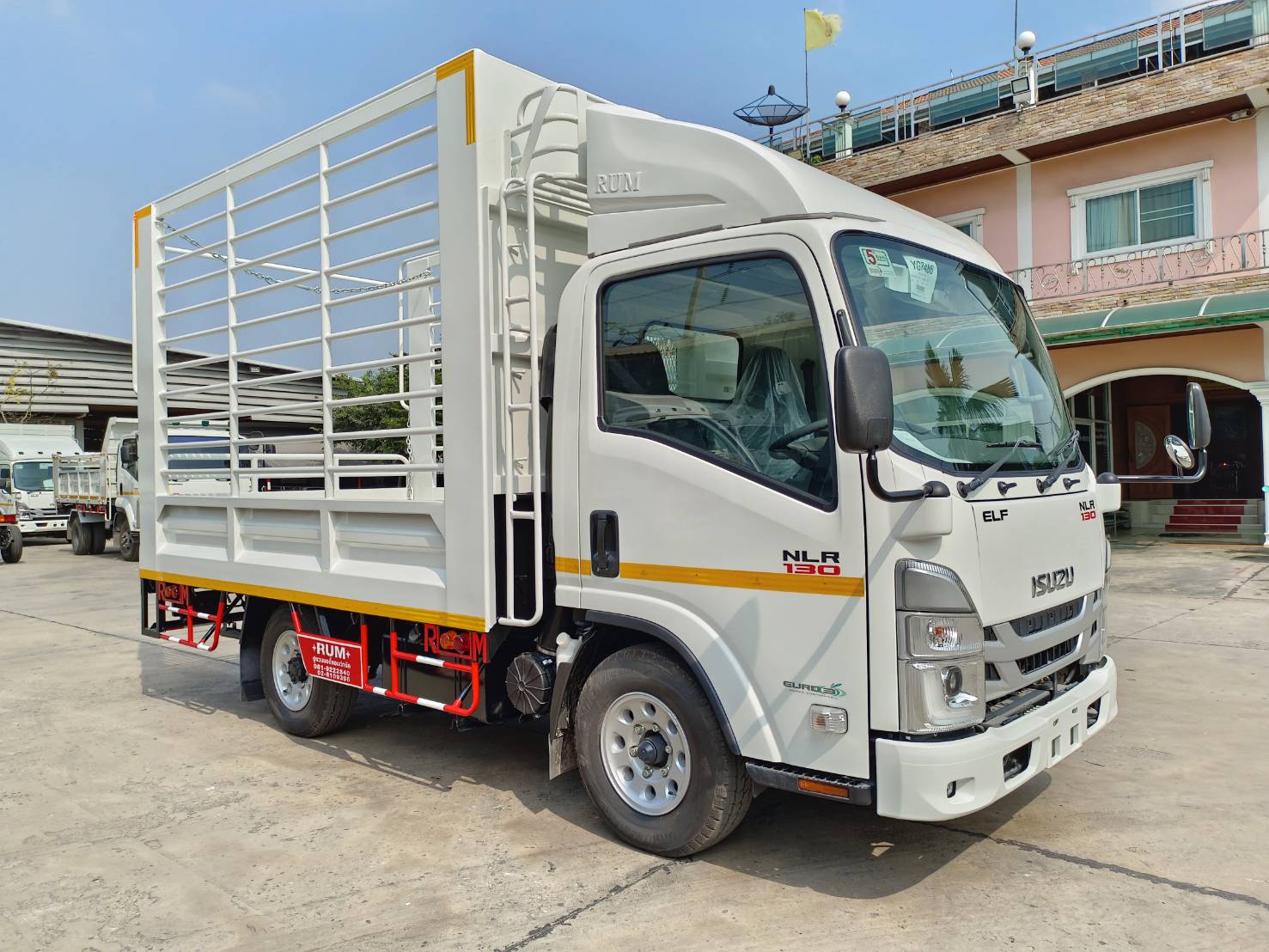 ISUZU NLR Euro 5 Max (ช่วงยาว 3 เมตร) หัวแชสซี (Chassis)