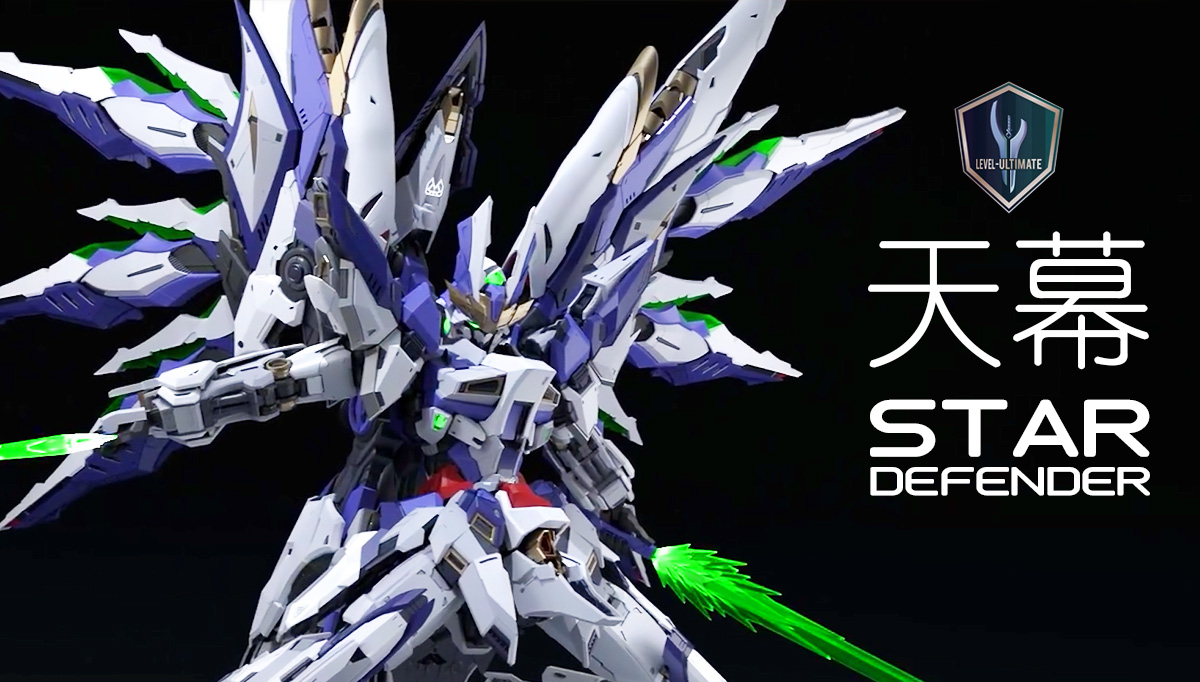 Einta Industries Mecha Plamo SKY DEFENDER 天幕机甲