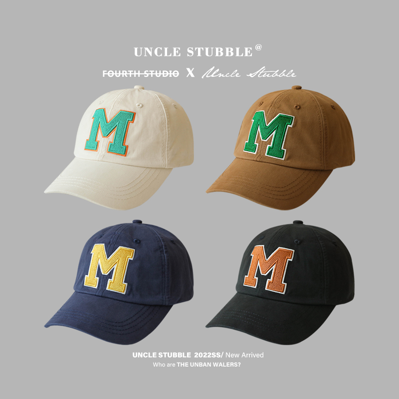 แอ็กกี้ฮิปฮอปหมวกเบสบอลแบบปรับได้หมวกนิรภัยหมวก Unisex