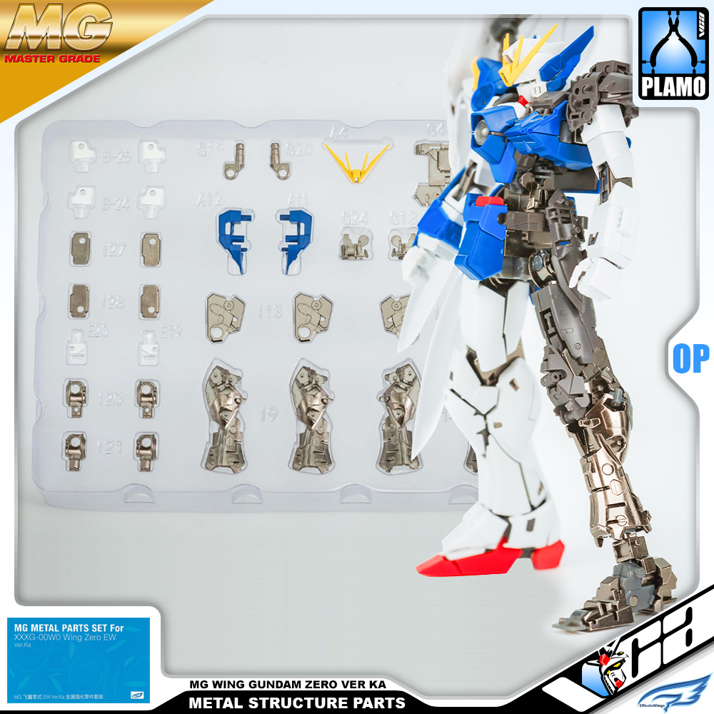 MG METAL BUILD STRUCTURE PARTS SET FOR WING GUNDAM ZERO EW VER KA