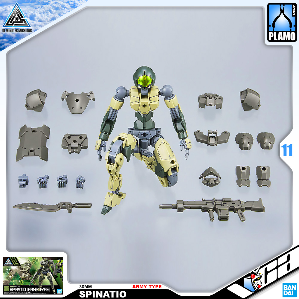 Bandai 30MM EXM-A9A SPINATIO ARMY TYPE
