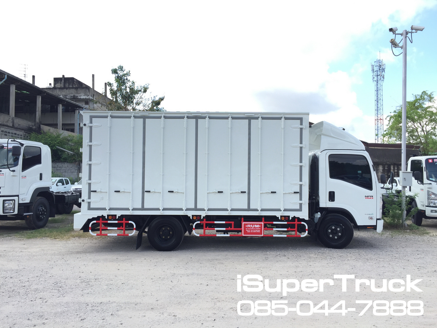 ISUZU NPR Euro 5 Max (ช่วงยาว 4.9 เมตร) หัวแชสซี (Chassis)