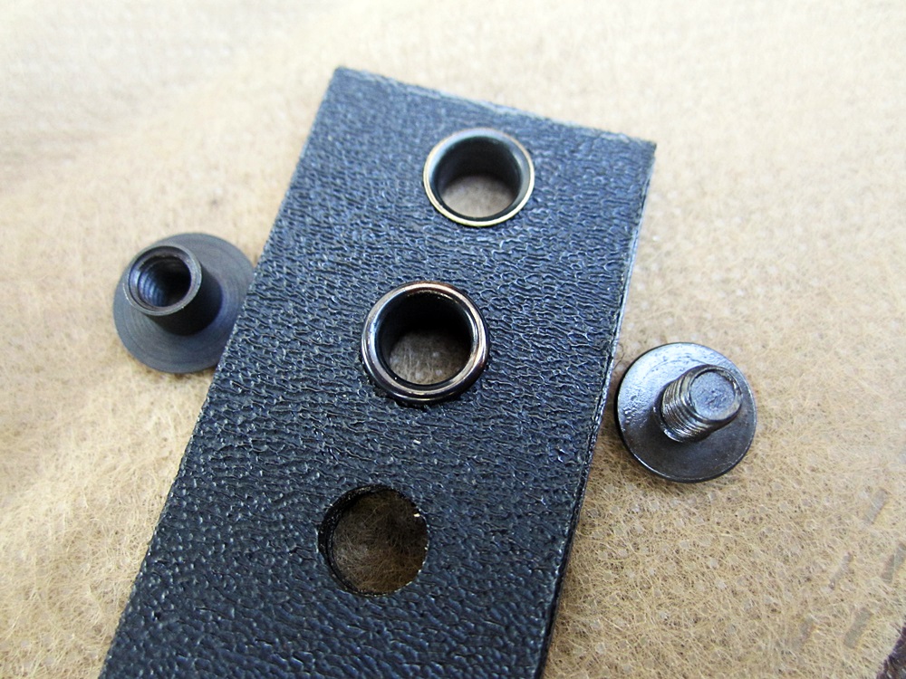 DIY Kydex Holster 3/16" Steel, 8-32, Plain Head Binding Post, (10 ชุด)