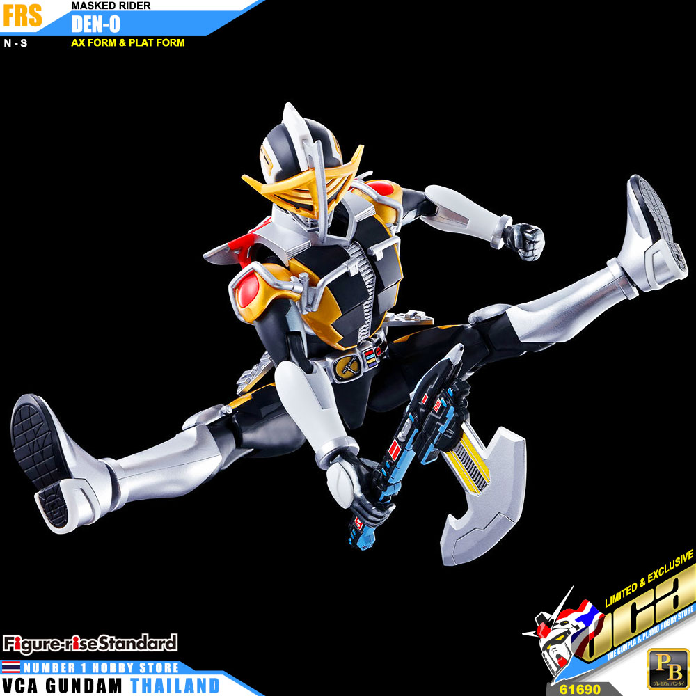 BANDAI FIGURE-RISE STANDARD MASKED RIDER DEN-O AX PLAT FORM FIGURE RISE มาสค์ไรเดอร์บิลด์ พลาสติก โมเดล VCA GUNDAM
