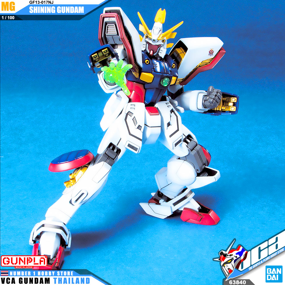 ⭐️ BANDAI GUNPLA MASTER GRADE MG SHINING GUNDAM ประกอบ หุ่นยนต์ โมเดล กันดั้ม กันพลา ของเล่น VCA GUNDAM