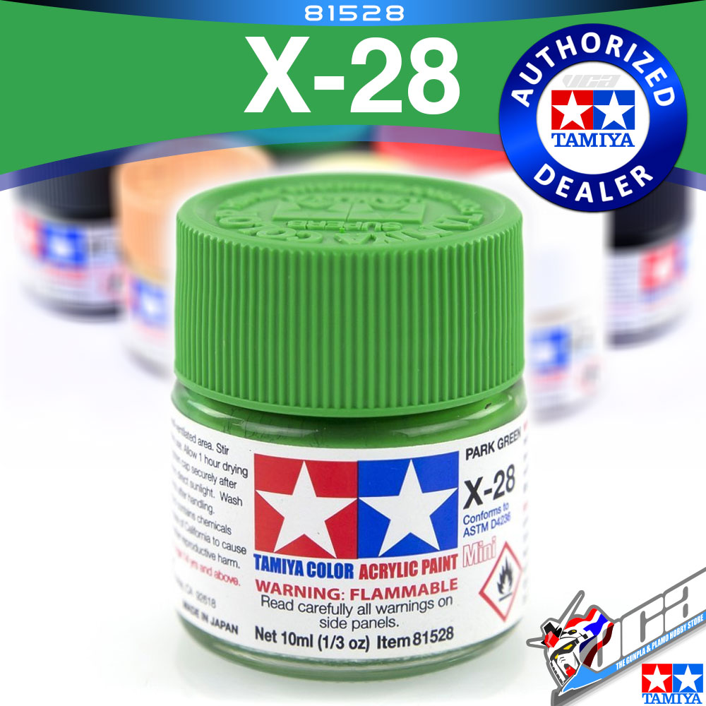 ACRYLIC X-28 PARK GREEN