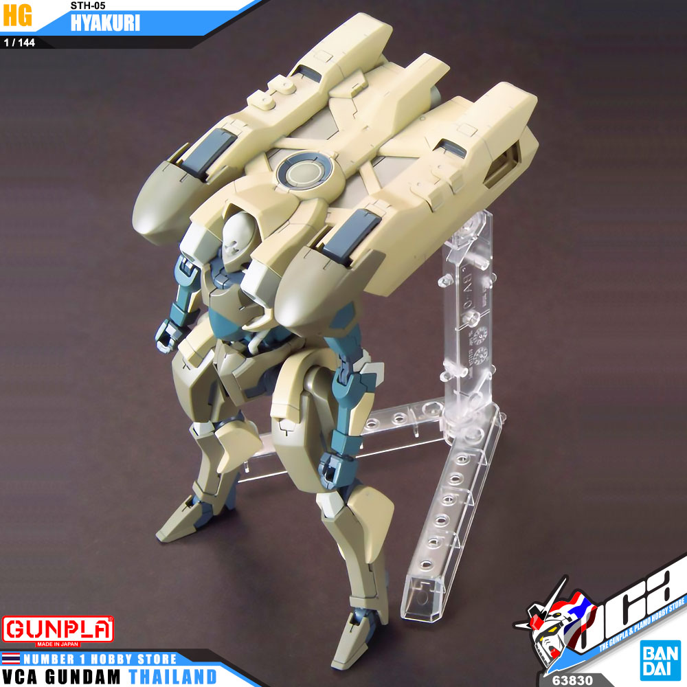 ⭐️ BANDAI GUNPLA HIGH GRADE IRON BLOODED ORPHANS HGIBO HG 1/144 HYAKURI ประกอบ หุ่นยนต์ โมเดล กันดั้ม กันพลา ของเล่น VCA GUNDAM