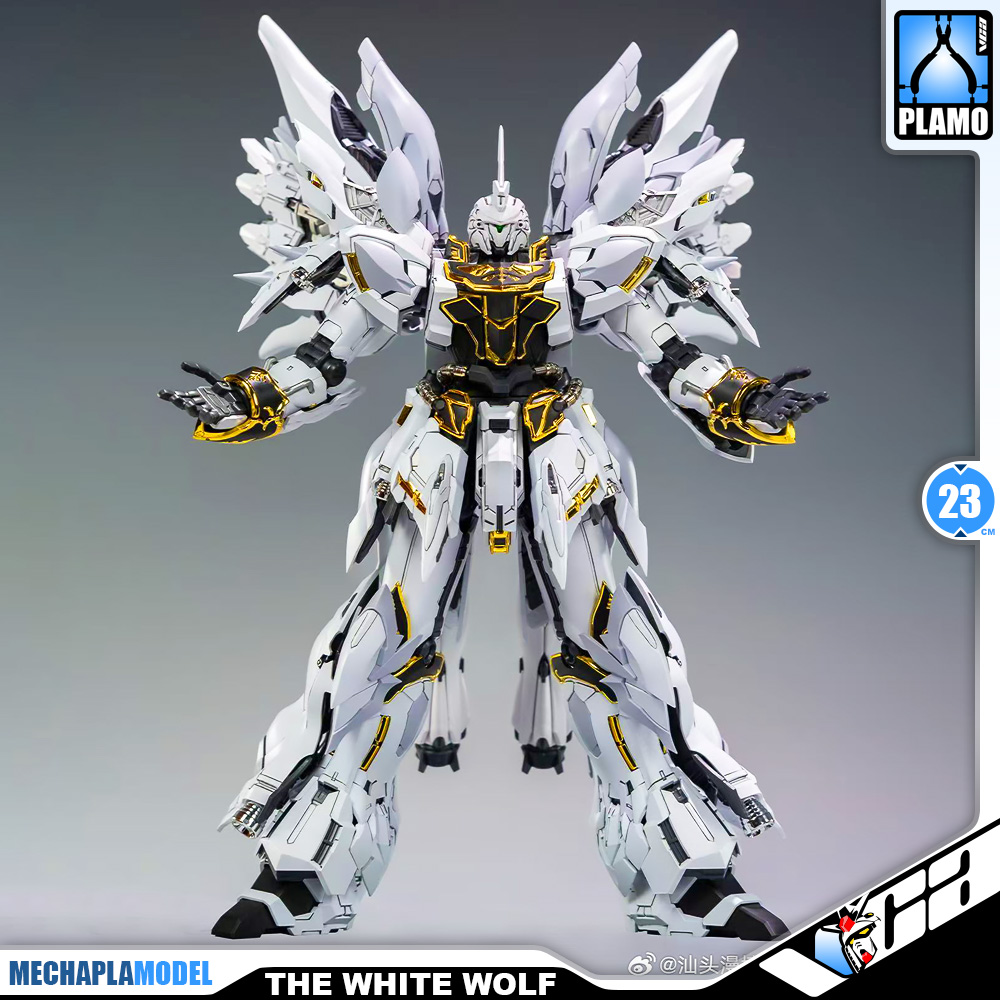 彗星科技 MSN-06S The White Wolf 白狼三倍速 Sinanju Master Grade MG Model Action Figure Kit VCA Gundam Thailand