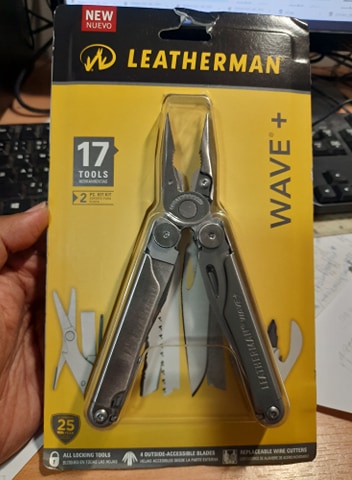 ~NEW~ Leatherman Wave Plus Multi-Tool, Stainless w/ Nylon Sheath