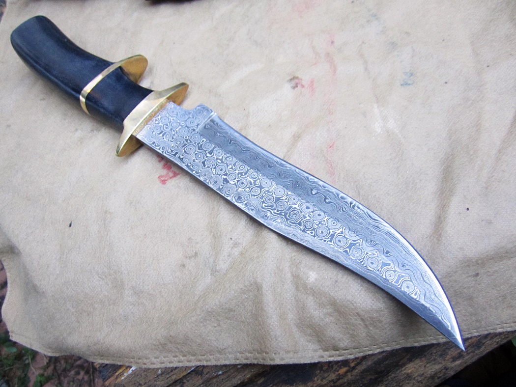 มีดพก damascus steel KNIFE