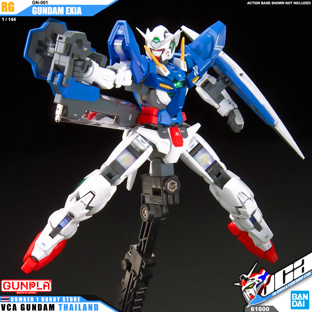 BANDAI GUNPLA REAL GRADE RG 1/144 GUNDAM EXIA โมเดล กันดั้ม กันพลา VCA GUNDAM