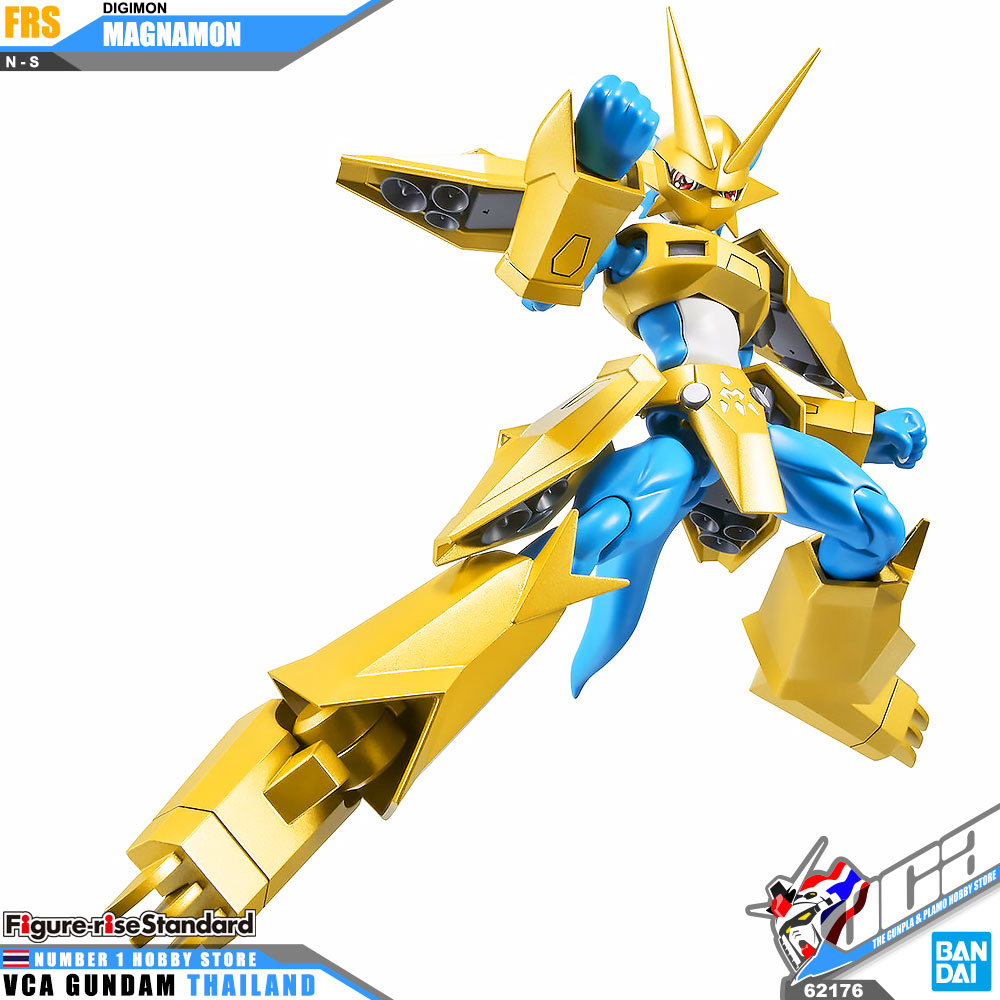 BANDAI FIGURE-RISE STANDARD MAGNAMON FIGURE RISE DIGIMON ADVENTURE ดิจิมอน แอดเวนเจอร์ โมเดล VCA GUNDAM