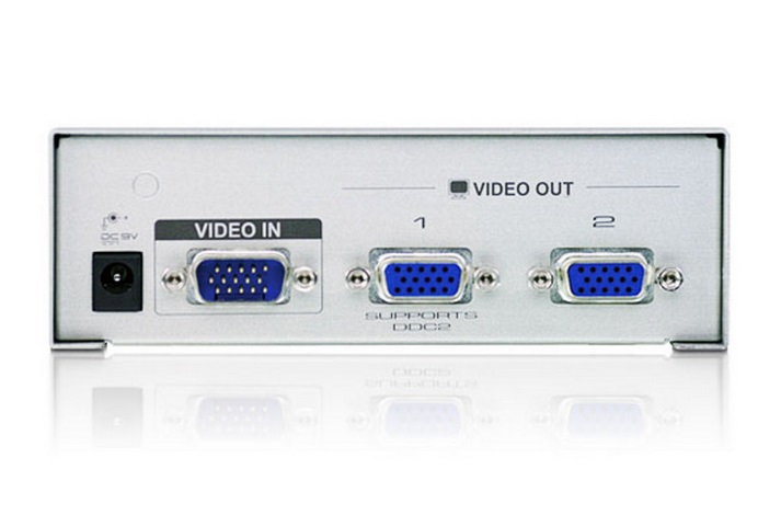 ATEN รุ่น VS92A ( 2-PORT VGA SPLITTER )