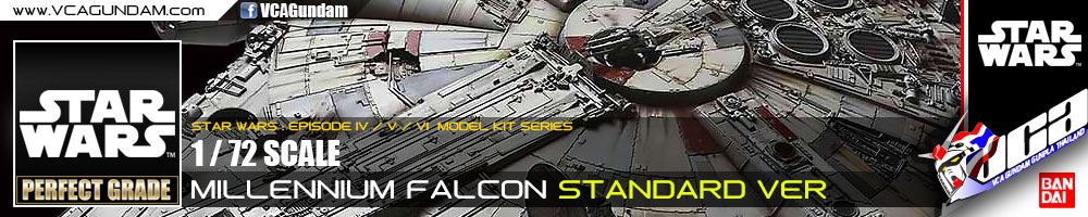 PG 1/72 MILLENNIUM FALCON (STANDARD VER)