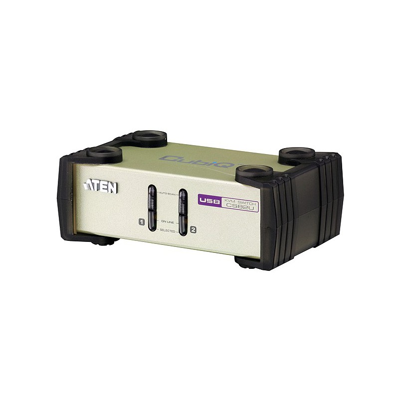 ATEN รุ่น CS82U (2PORT PS/2-USB KVM SWITCH)