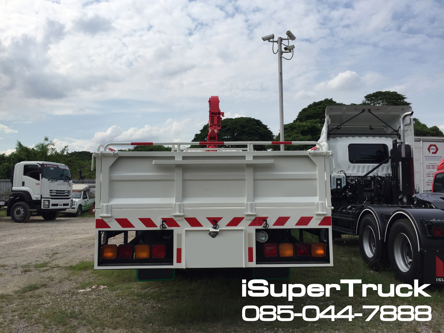 ISUZU FTR Smoother Euro 5 Max (ช่วงยาว 7.6 เมตร) หัวแชสซี (Chassis)