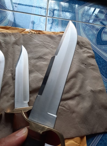 มีดเก่าเก็บ เหล็ก 440c (ได้ 3 เล่ม)