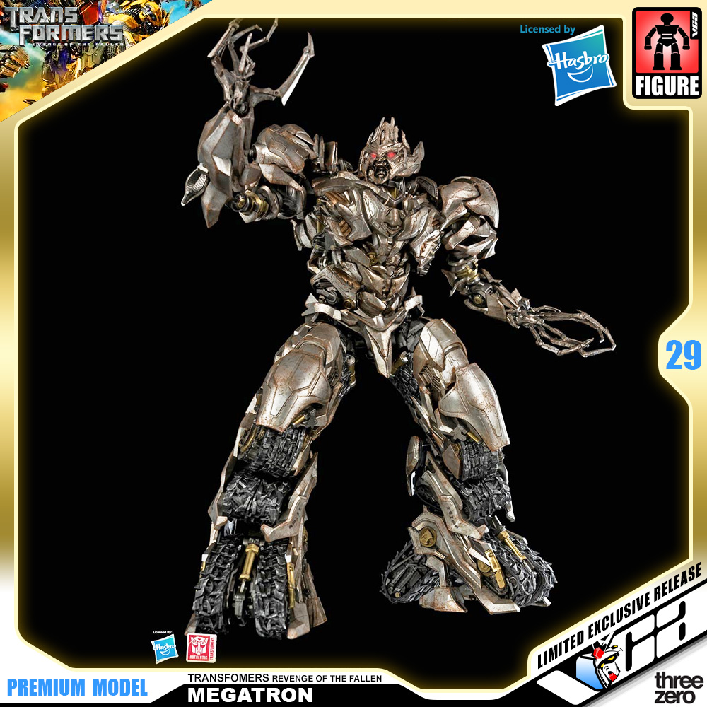ThreeZero MEGATRON TRANSFORMERS REVENGE OF THE FALLEN