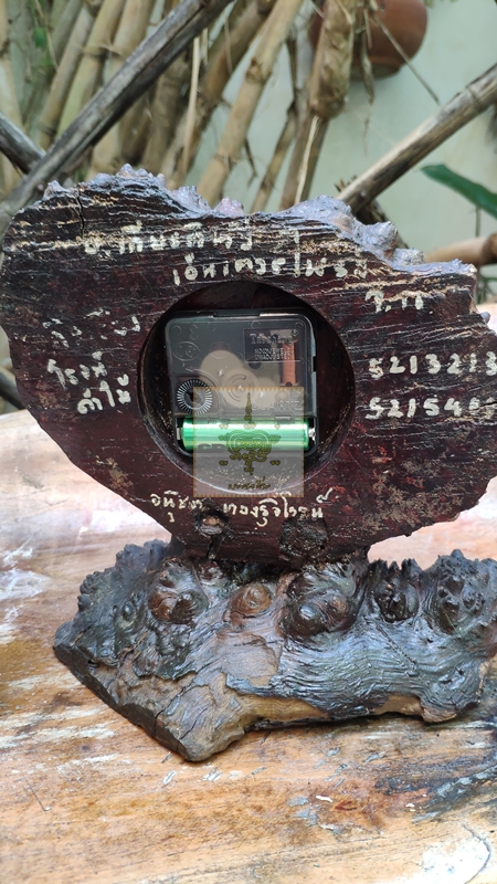 นาฬิกาปุ่มไม้ มะค่า 2