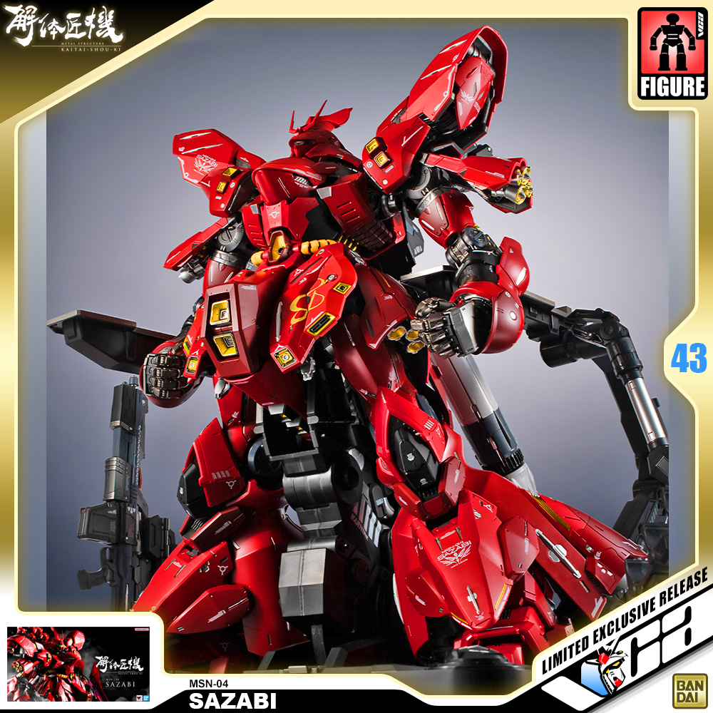 Bandai METAL STRUCTURE MSN-04 SAZABI