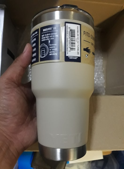 แก้วYETI ของแท้ Rambler 30 oz Stainless Steel Vacuum Insulated Tumbler w/MagSlider Lid