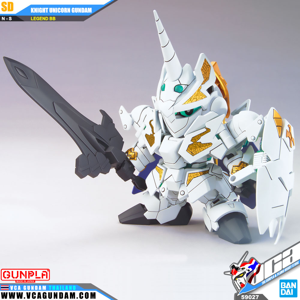 SD BB385 KNIGHT UNICORN GUNDAM