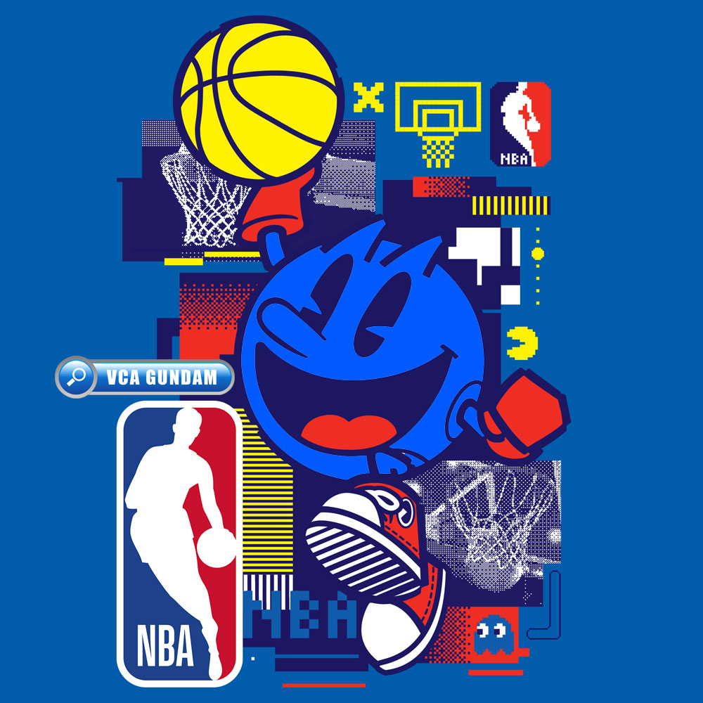 BANDAI ENTRY GRADE EG PAC-MAN PAC MAN GOLDEN STATE WARRIORS NBA BASKETBALL TEAM โมเดล แพ็คแมน VCA GUNDAM