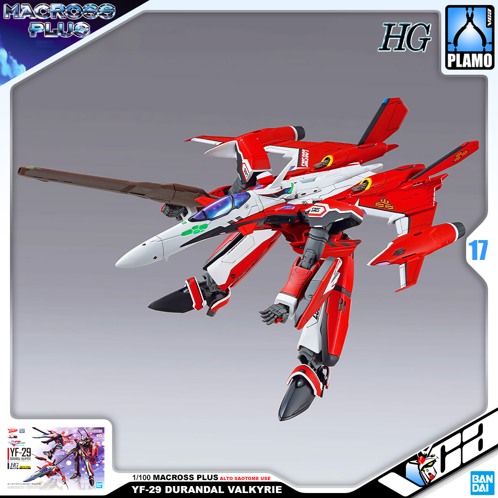 Bandai High Grade HG YF-29 DURANDAL VALKYRIE ALTO SAOTOME USE