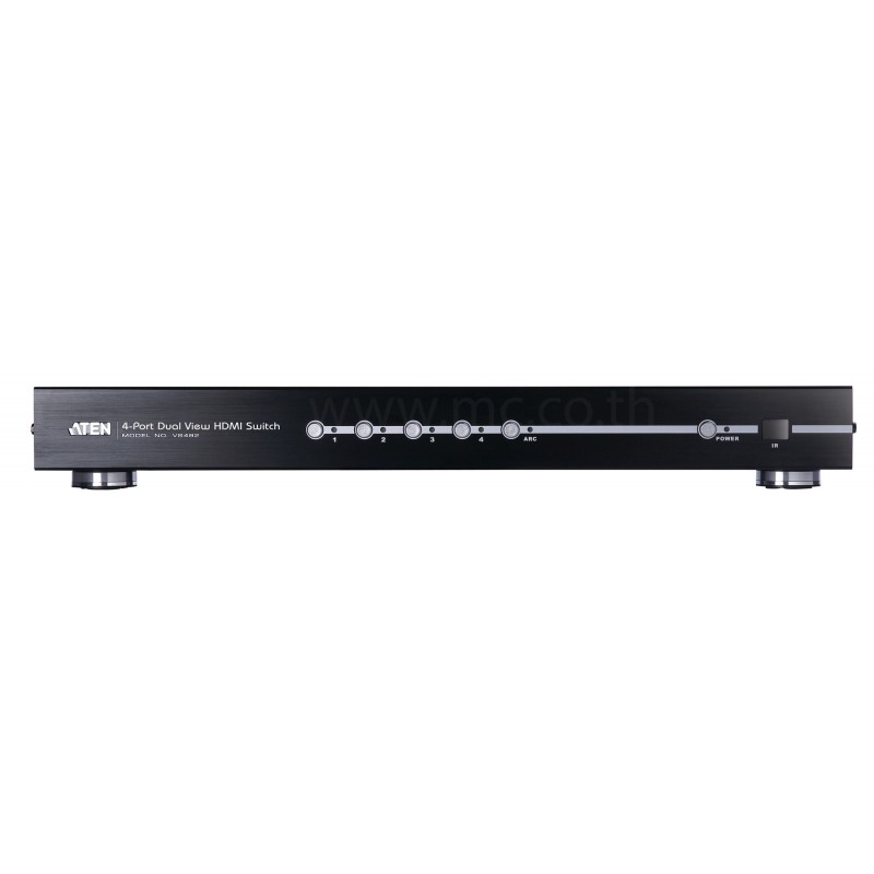 ATEN รุ่น VS482 4 PORT DUAL VIEW HDMI SWITCH