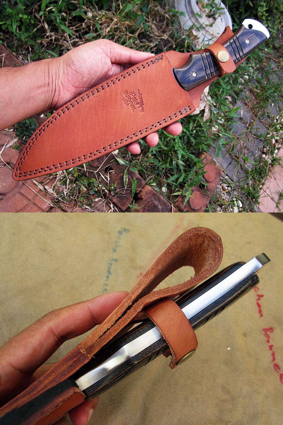 มีดเหล็ก D2 CFK USA.