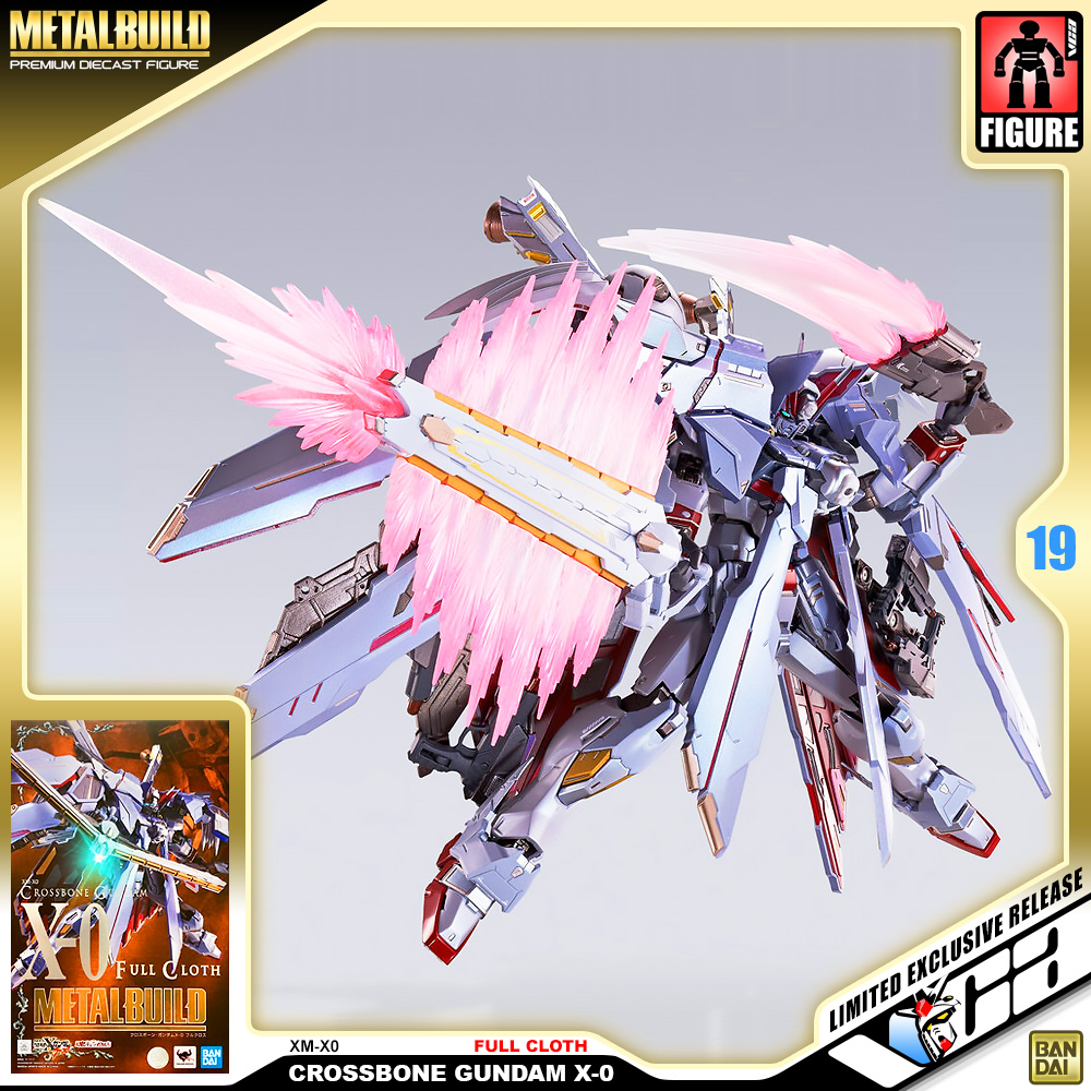 ⭐️ PREMIUM BANDAI PB TAMASHII NATIONS METAL BUILD MB CROSSBONE GUNDAM X-0 X0 FULL CLOTH กันดั้ม ฟิกเกอร์ ของเล่น VCA GUNDAM