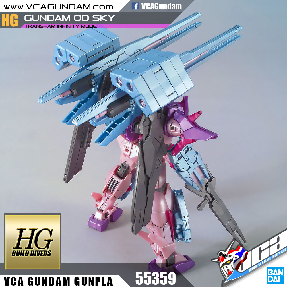 HG GUNDAM 00 SKY (TRANS-AM INFINITY MODE) กันดั้ม ดับเบิ้ลโอ สกาย ทรานส์ เอ็ม อินฟินิตี้