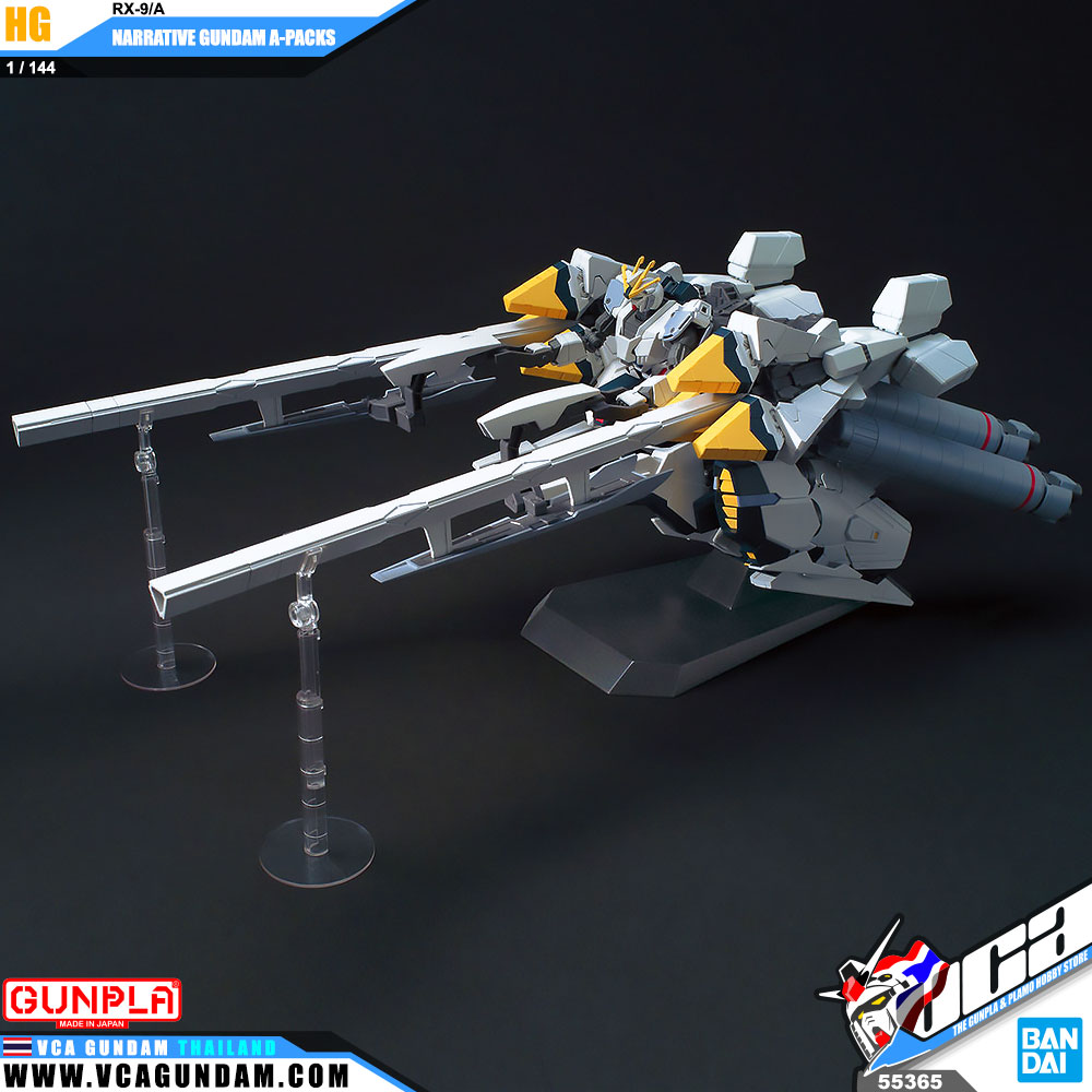 HG NARRATIVE GUNDAM A PACKS แนร์ราทีฟ กันดั้ม A อิควิปเม้นท์