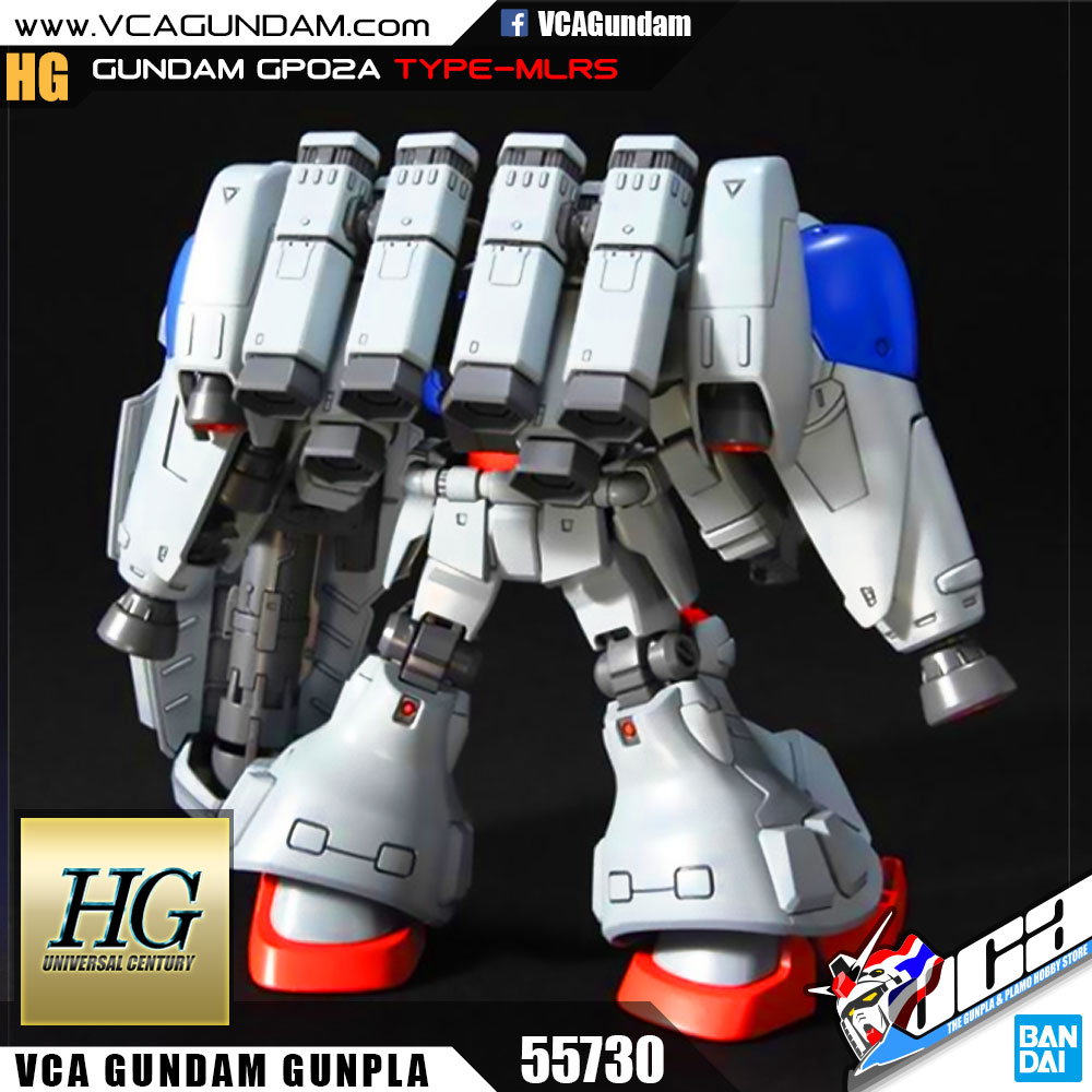 HG GUNDAM GP02A (TYPE-MLRS) กันดั้ม GP02A