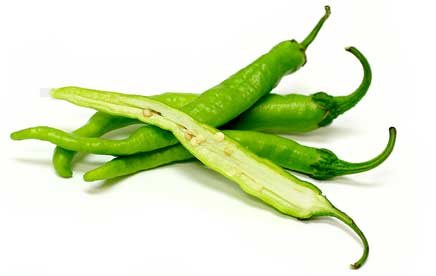 พริกยาวเขียว Green Long Pepper ชุดละ 10-15 เมล็ด