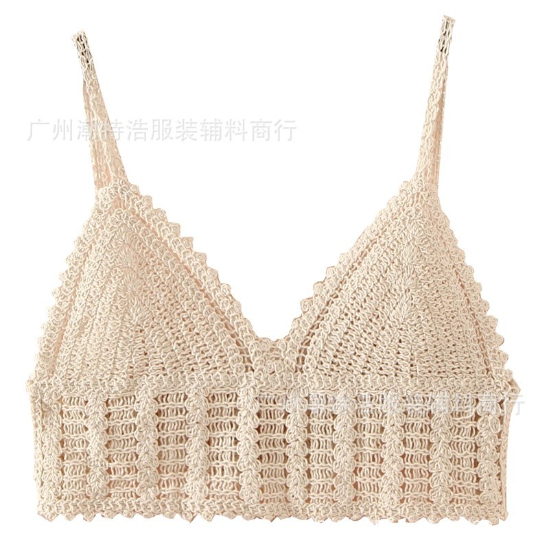 พร้อมส่ง !! เสื้อถักใส่เที่ยวทะเลสีครีมเบจ แฟชั่นชุดไปทะเล ชุดเที่ยวทะเล ชุดใส่เดินเล่นถ่ายรูปริมชายหาดสวยๆ