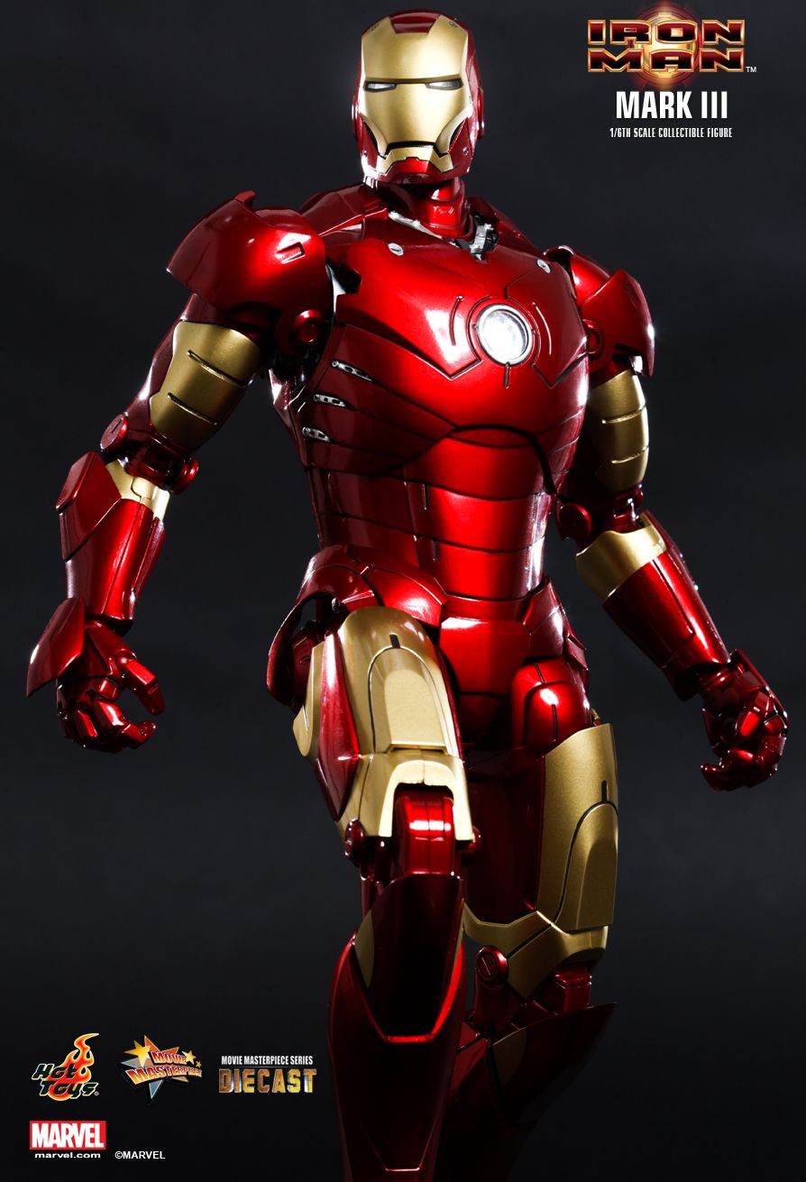 HOT TOYS 1/6 IRON MAN MARK III (DIECAST) ไอรอนแมน Mark 3