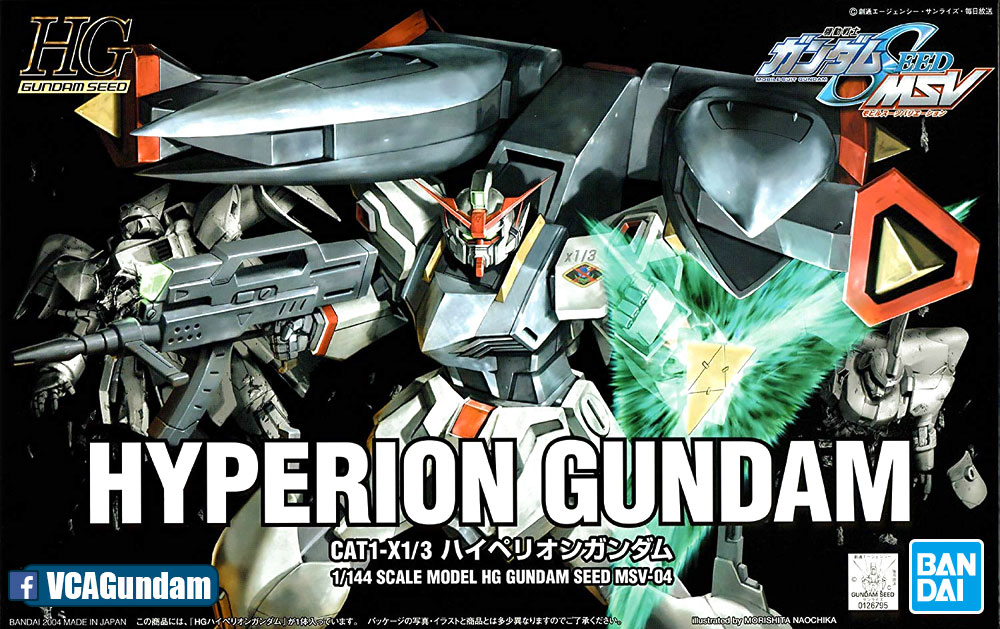 HG CAT1-X1/3 HYPERION GUNDAM ไฮเปอร์เรียน กันดั้ม